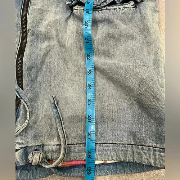 [XS/S] Revolve  Minkpink Hay Seed Anarok in Blue Denim - Picture 8 of 8